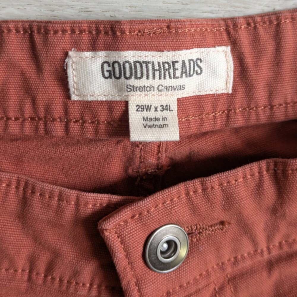Goodthreads Stretch Canvas Pants